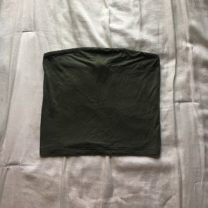 American Eagle Army Green Tube Top